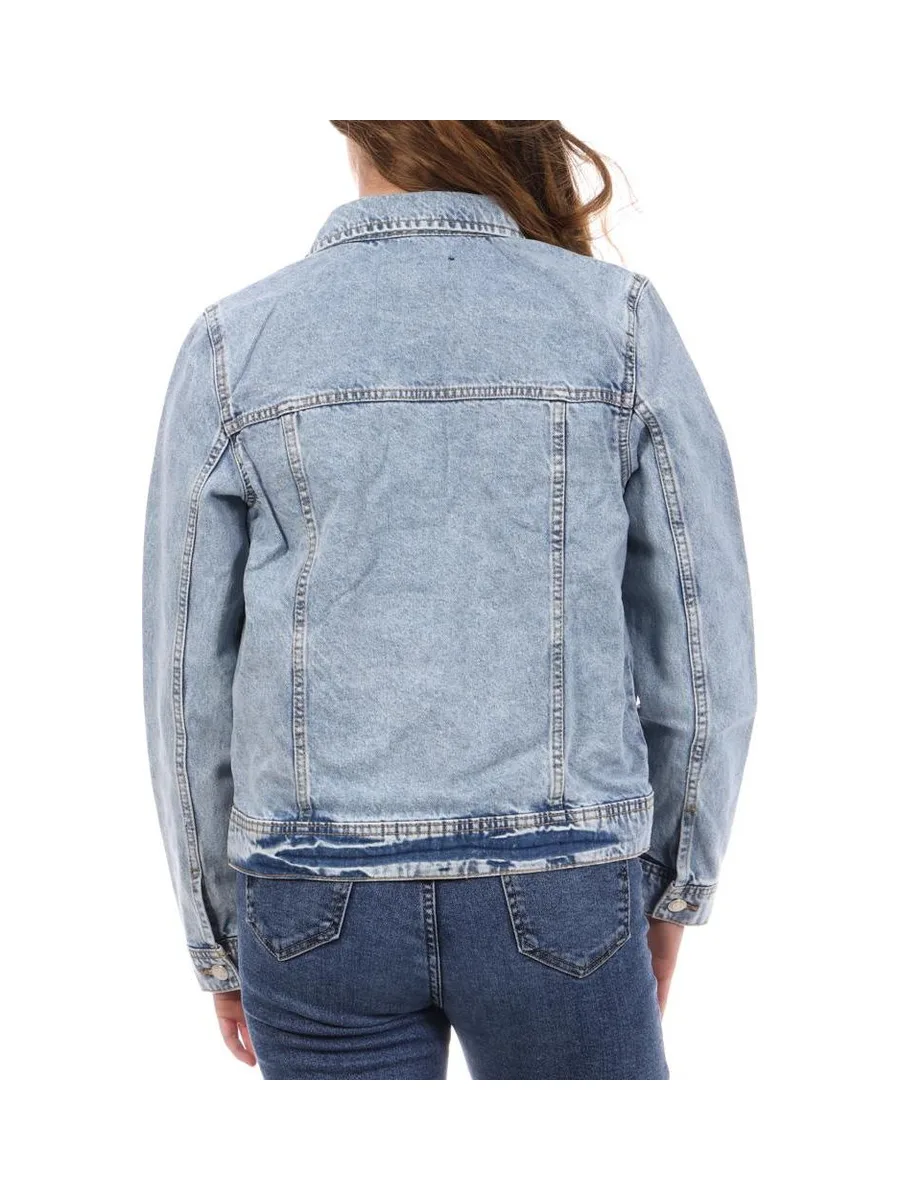 Veste en Jean Bleu Femme Jennyfer VFANE 3