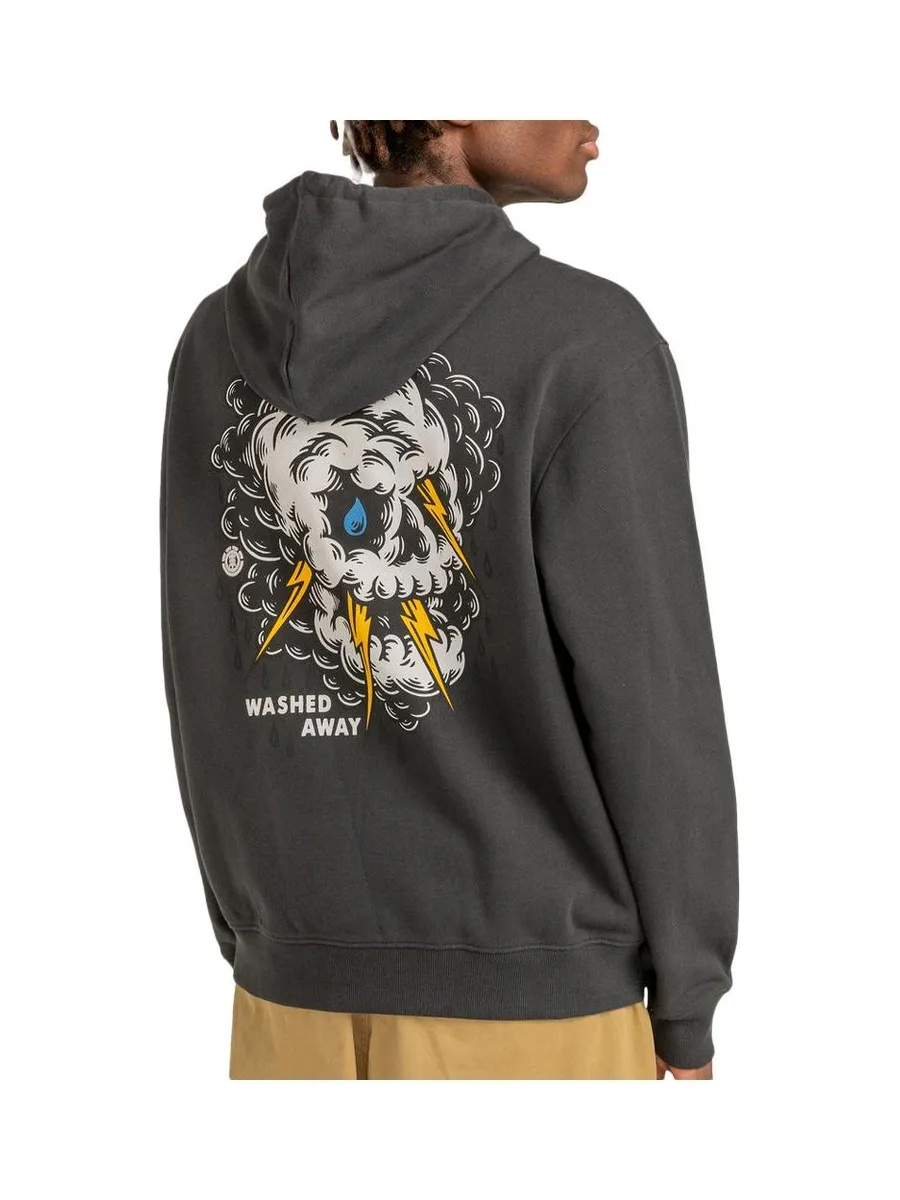 Sweat Noir Homme Element Angry 3