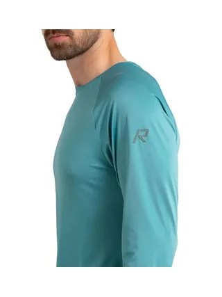 T-Shirt Manches Longues Bleu Homme Rukka Muosto 2