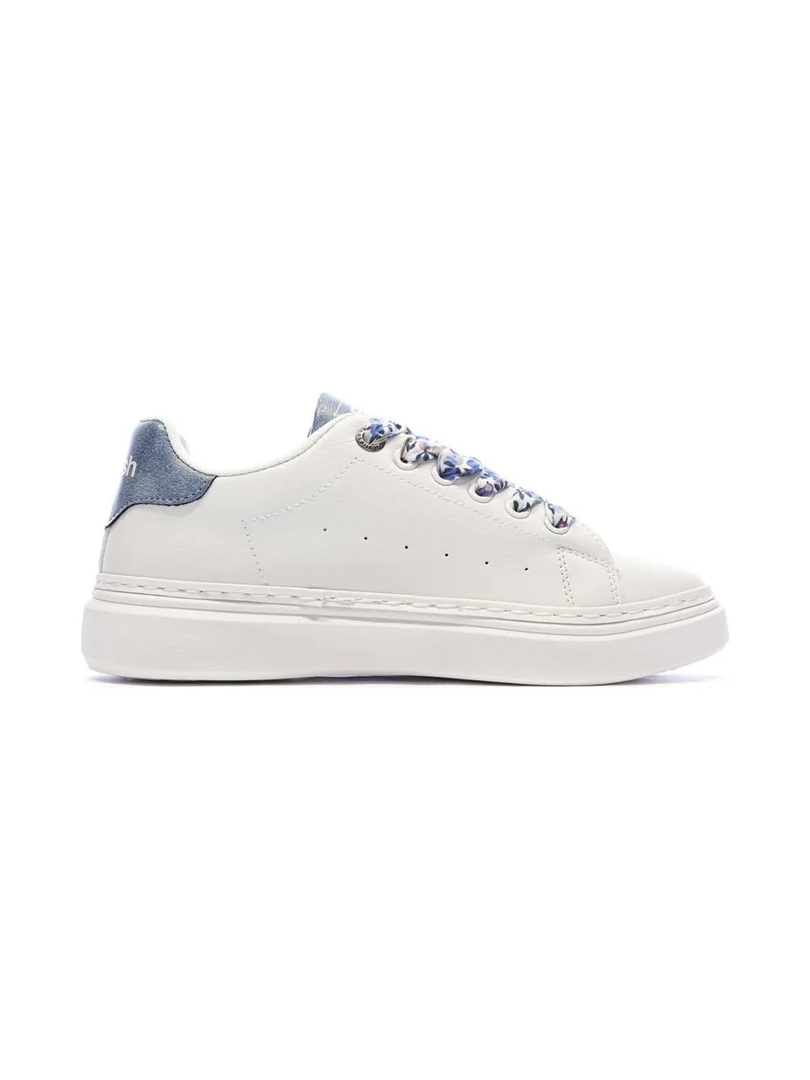 Baskets Blanches/Bleu Femme Refresh 175227 Coral 3