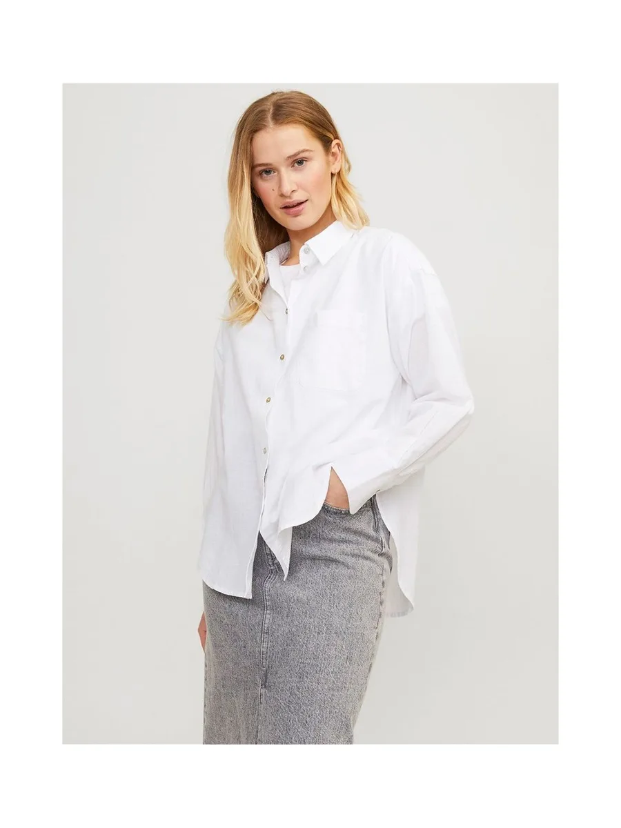 Chemise JJXX Jamie LS RLX en lin mélangé 3