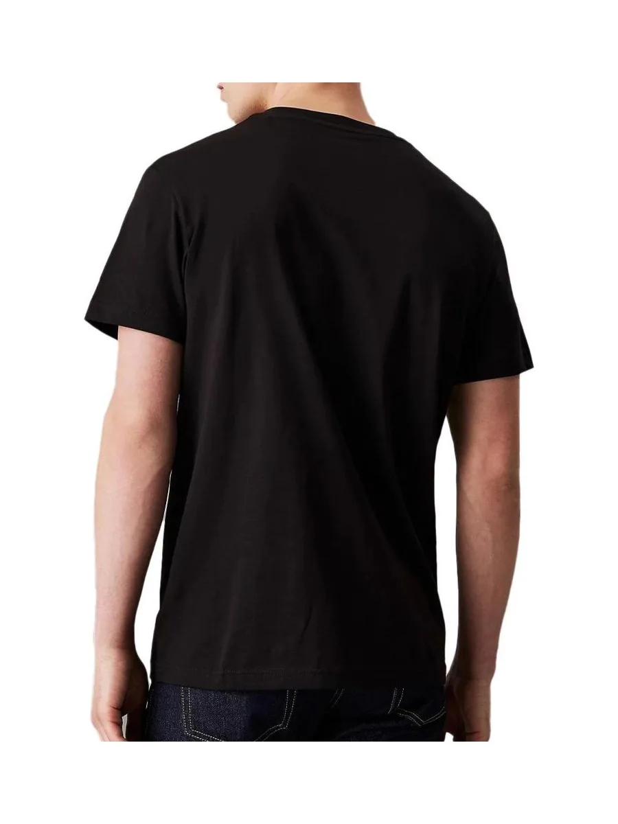 T-shirt Noir Homme Calvin Klein Jeans 1978 3