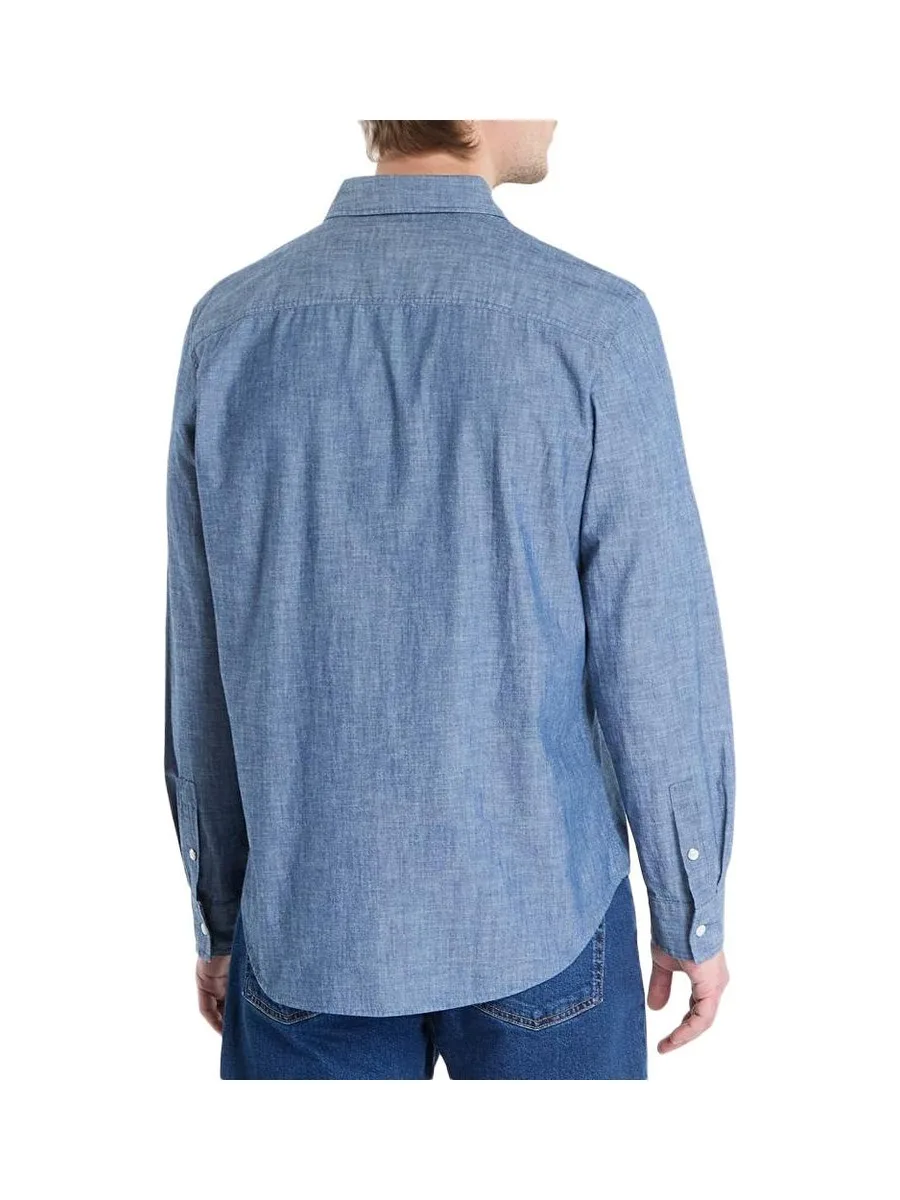 Chemise Bleu Homme Calvin Klein Jeans Chambray 3