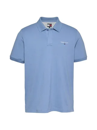 Polo Bleu Homme Tommy Hilfiger Linear 1