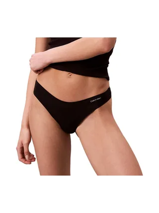 String Noir Femme Calvin Klein Jeans Thong 000QF7983E 1