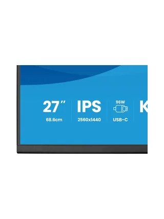 27'' IPS QHD 75Hz puertos y KVM Pro Max 11