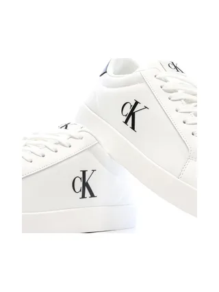 Baskets Blanches/Noires Homme Calvin Klein Jeans 3 Cupsole 7