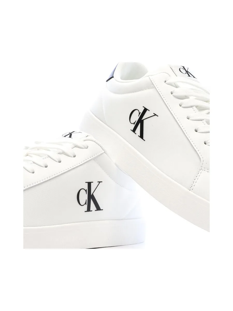 Baskets Blanches/Noires Homme Calvin Klein Jeans 3 Cupsole 8