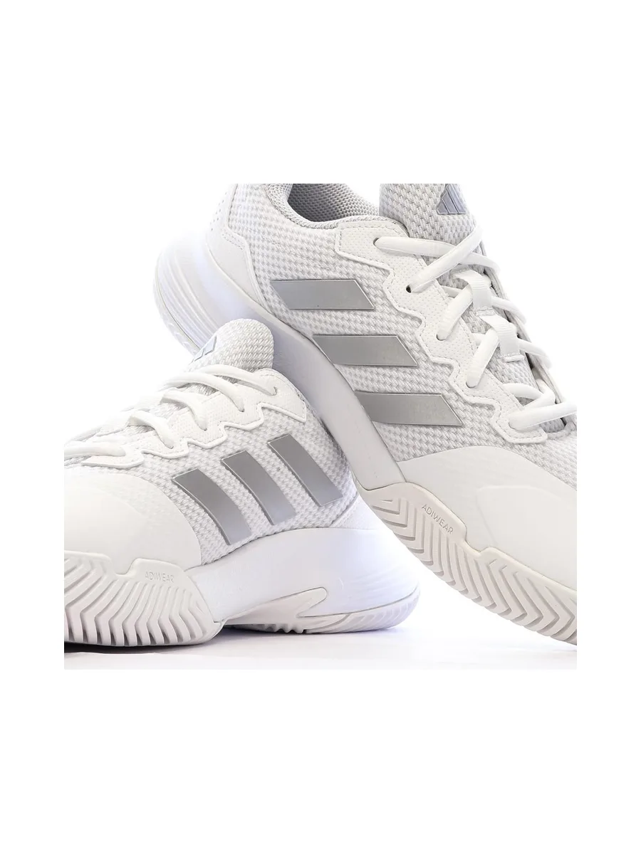 Chaussures de Tennis Blanches Femme Adidas Gamecourt 2 W 8