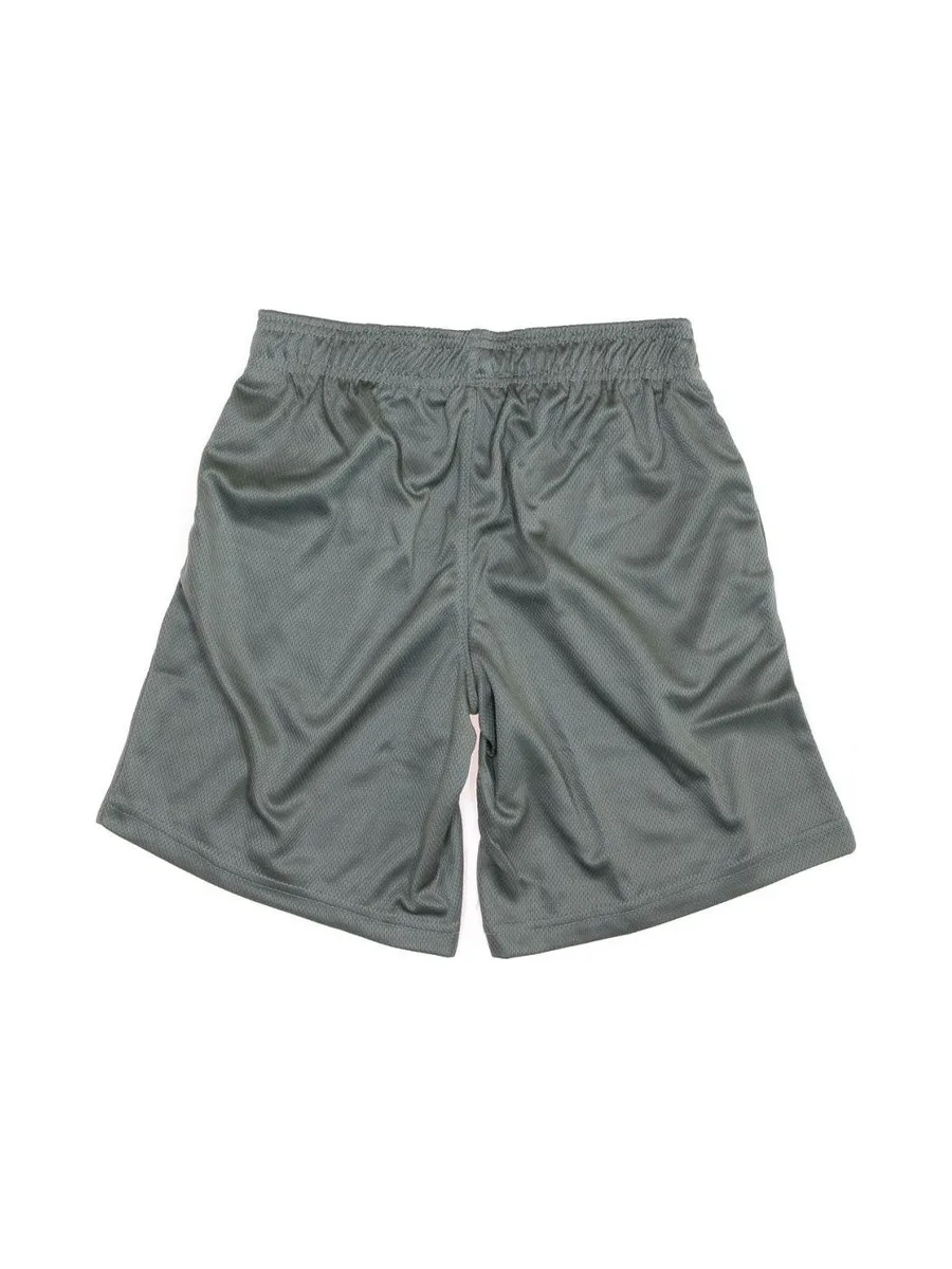 Short de Basketball Gris Enfant Reebok 3