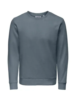 Sweat Bleu Grisé Homme Only & Sons Chase 1