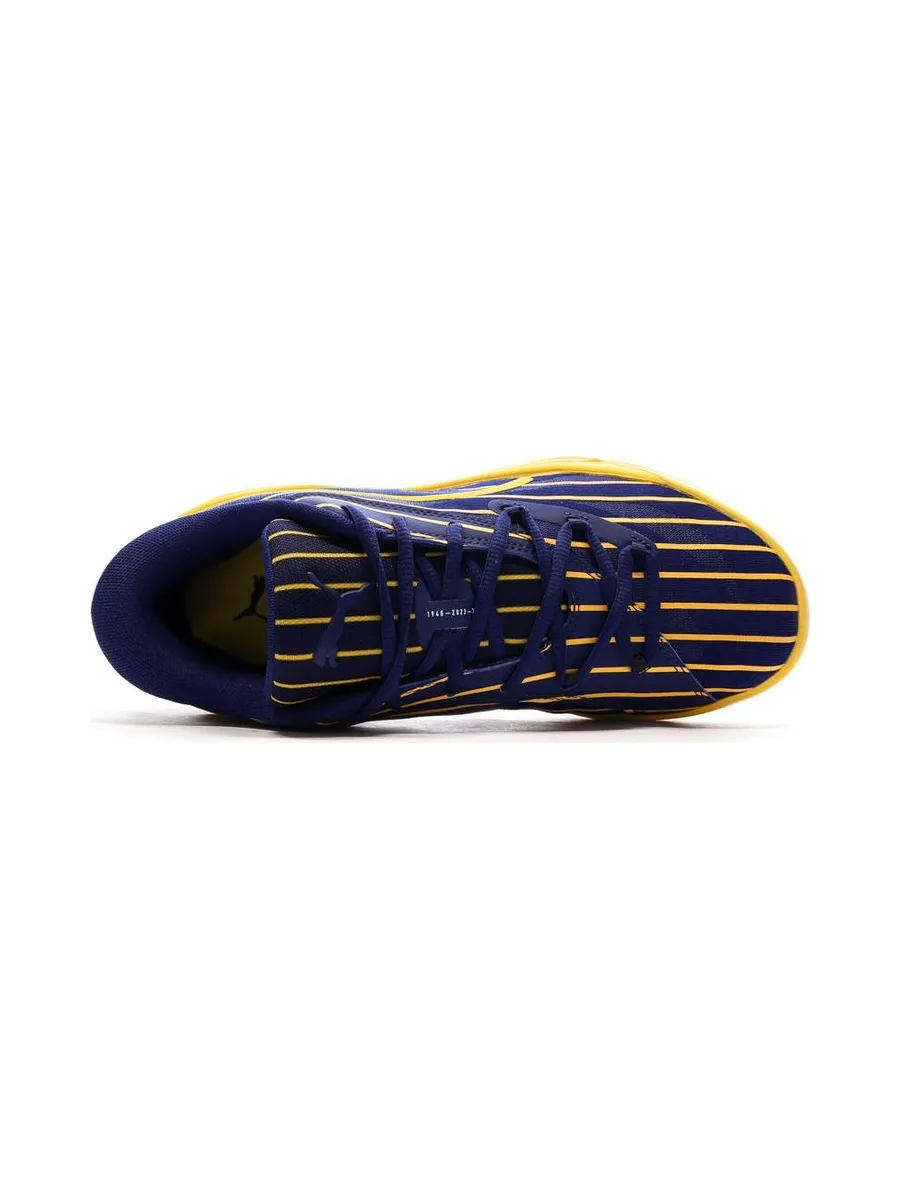 Chaussures de Basketball Marine/Jaune Homme Puma All-pro Nitro 5