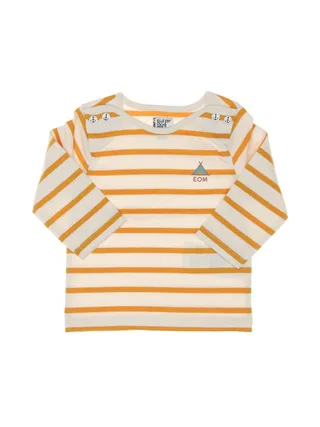 T-Shirt Blanc/Jaune Garçon EOM Eloris 1