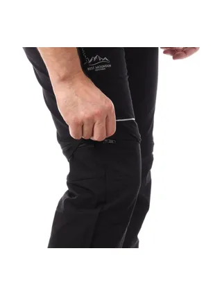 Pantalon en Toile Noir Homme Best Mountain 402 3