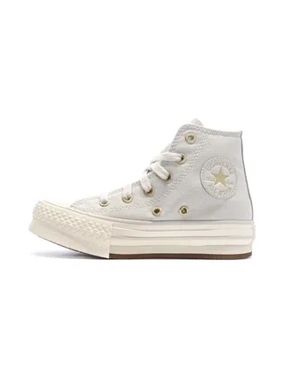 Baskets Grises Fille Converse All Star Eva A10382C 1