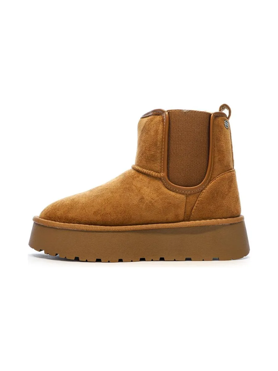 Boots Camel Femme Xti Ladies Ankle 2