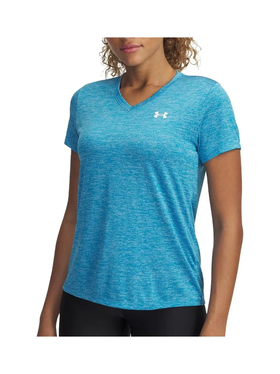 T-shirt de Sport Bleu Femme Under Armour Tech Twist 2