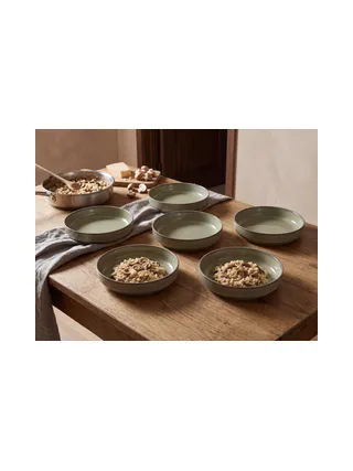 Assiette creuse Ø22,5cm - 6 pièces - collection REED - Forest 2
