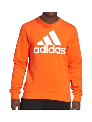 Sweat Orange Homme Adidas Big Logo 1