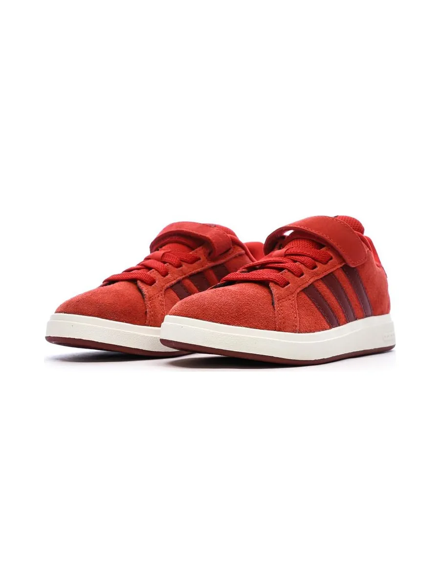 Baskets Rouge Garçon Adidas Grand Court 00s EL C 6