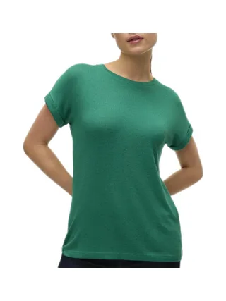 T-Shirt Vert Femme Vero Moda Brianna 102913530 1