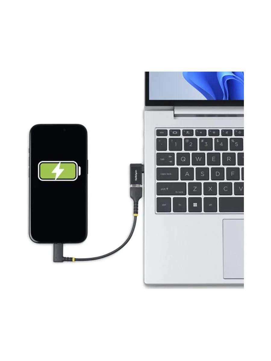 Right Angled USB-C to USB-A Adapter 6