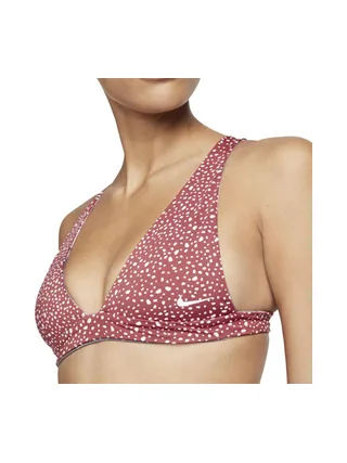 Haut de maillot de bain Rouge Femme Nike Reversible Bralette 1
