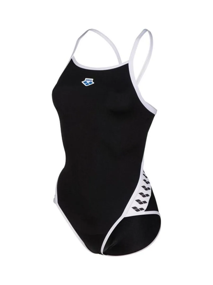 Maillot de bain Noir/Blanc Femme Arena Icons Super Fly 2