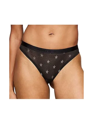 String Noir Femme Tommy Hilfiger Thong Black 1
