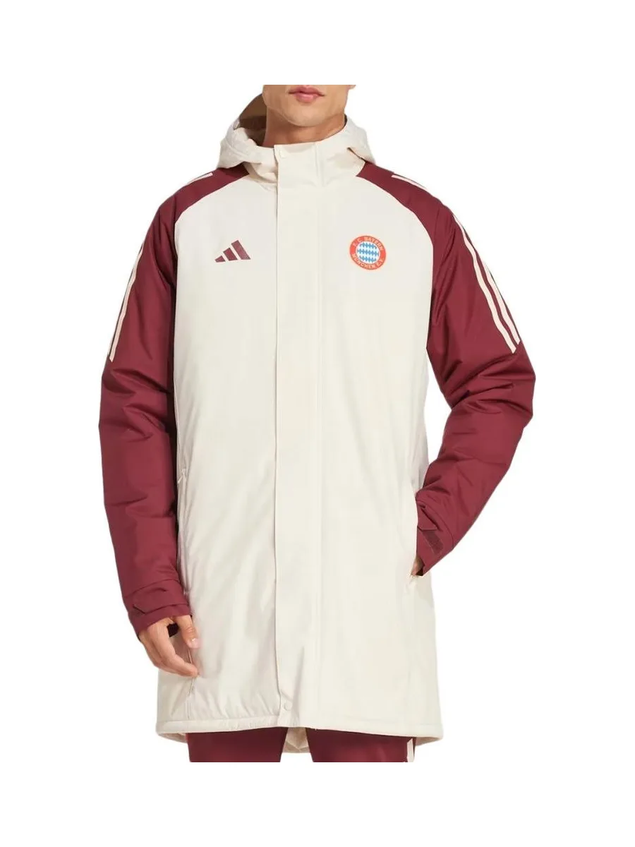 Parka de stade Beige Homme FC Bayern Tiro 24 1