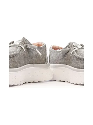 Chaussures Grises Femme Hey Dude Peak Chambra 7