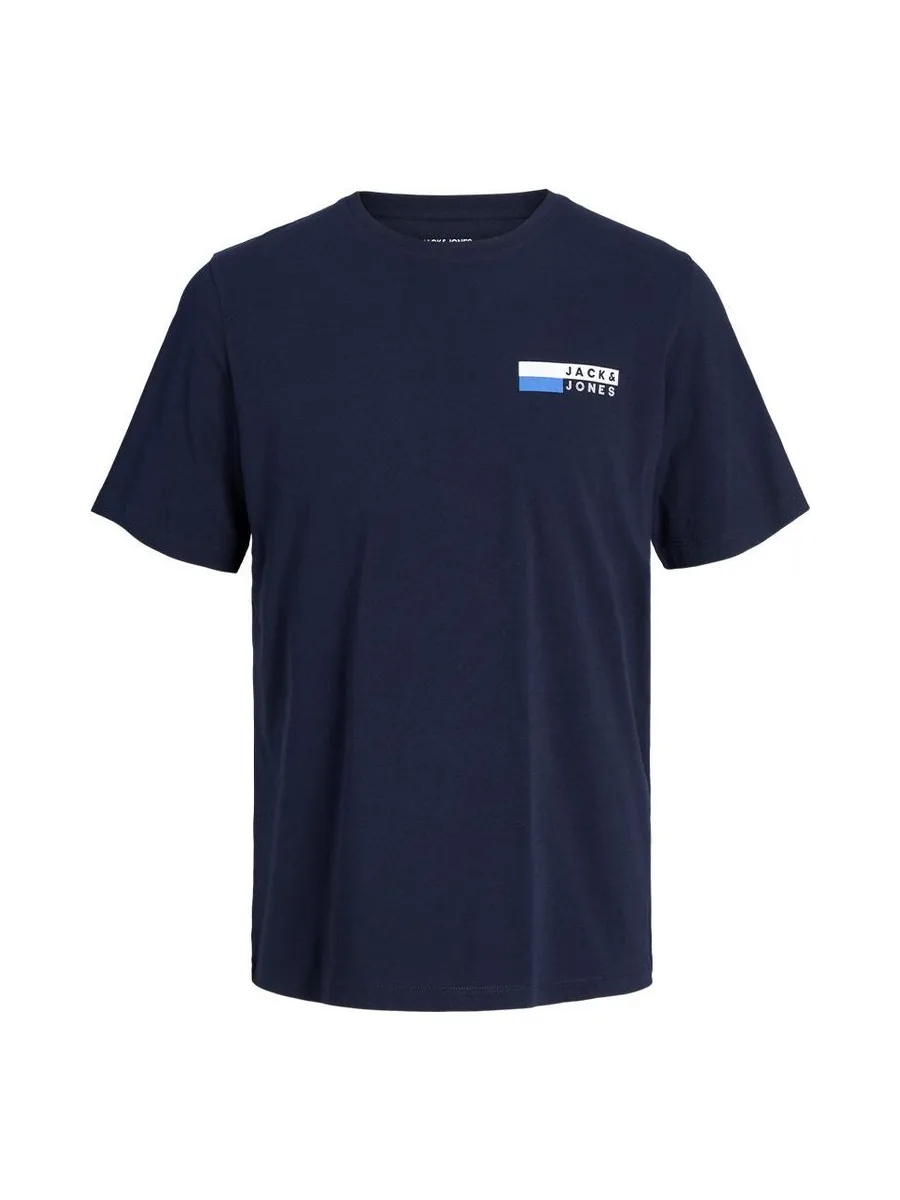 T-Shirt Marine Garçon Jack & Jones Corps 3