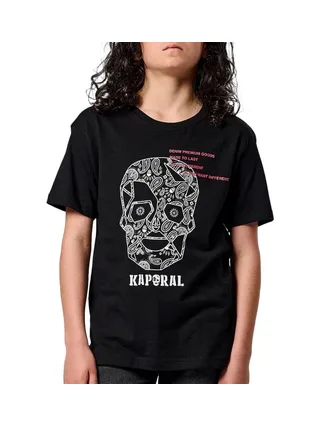 T-Shirt Noir Garçon Kaporal Onix 1