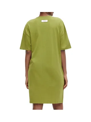 Robe de Grossesse Verte Femme Vero Moda Marternity Monella 2