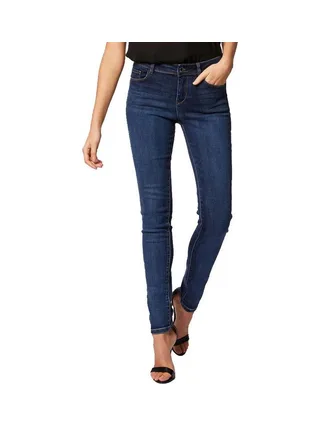 Jean Slim Bleu Femme Morgan POM 1