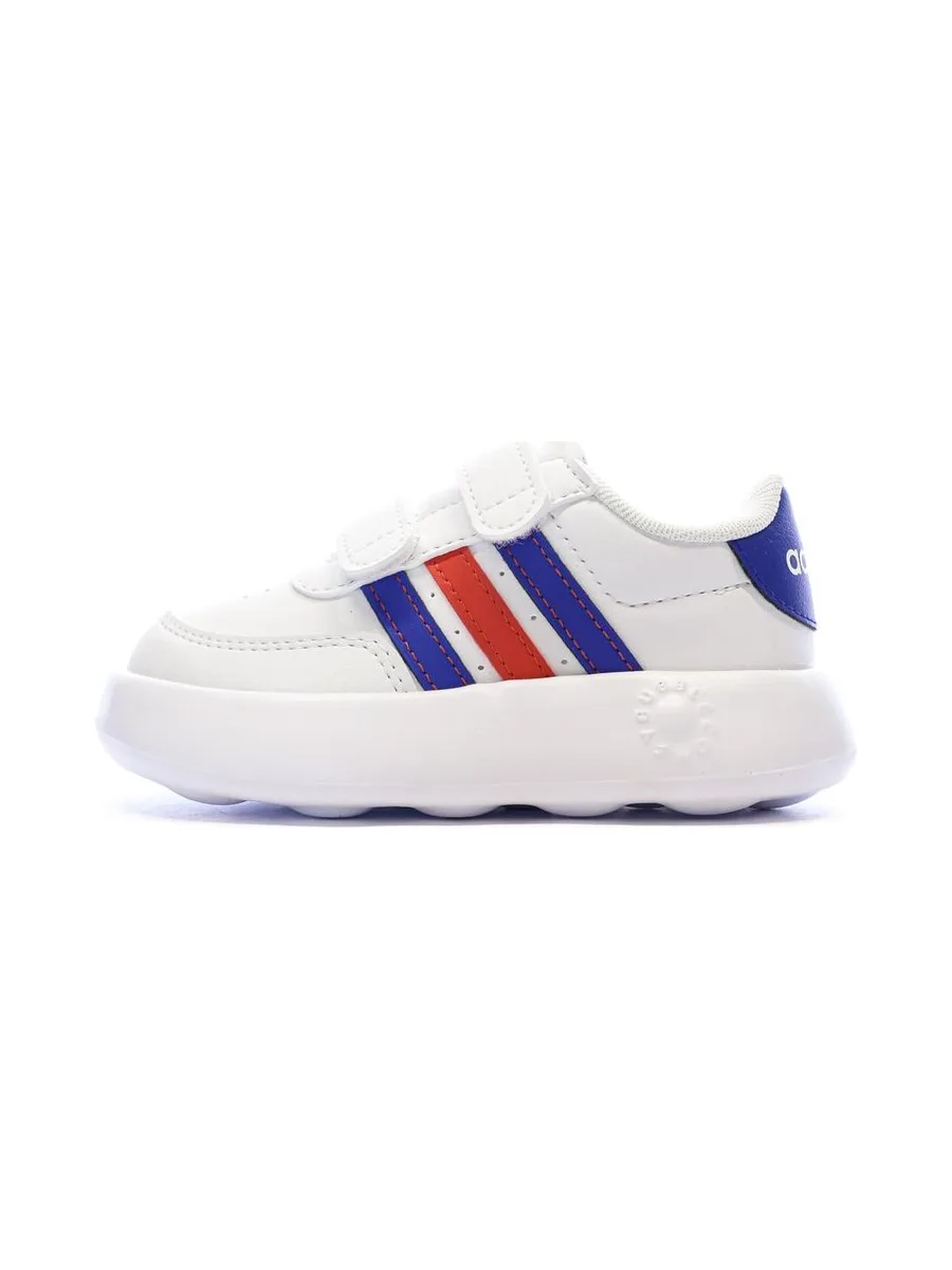Baskets Blanc/Bleu/Rouge Garçon Adidas Breaknet 2.0 2