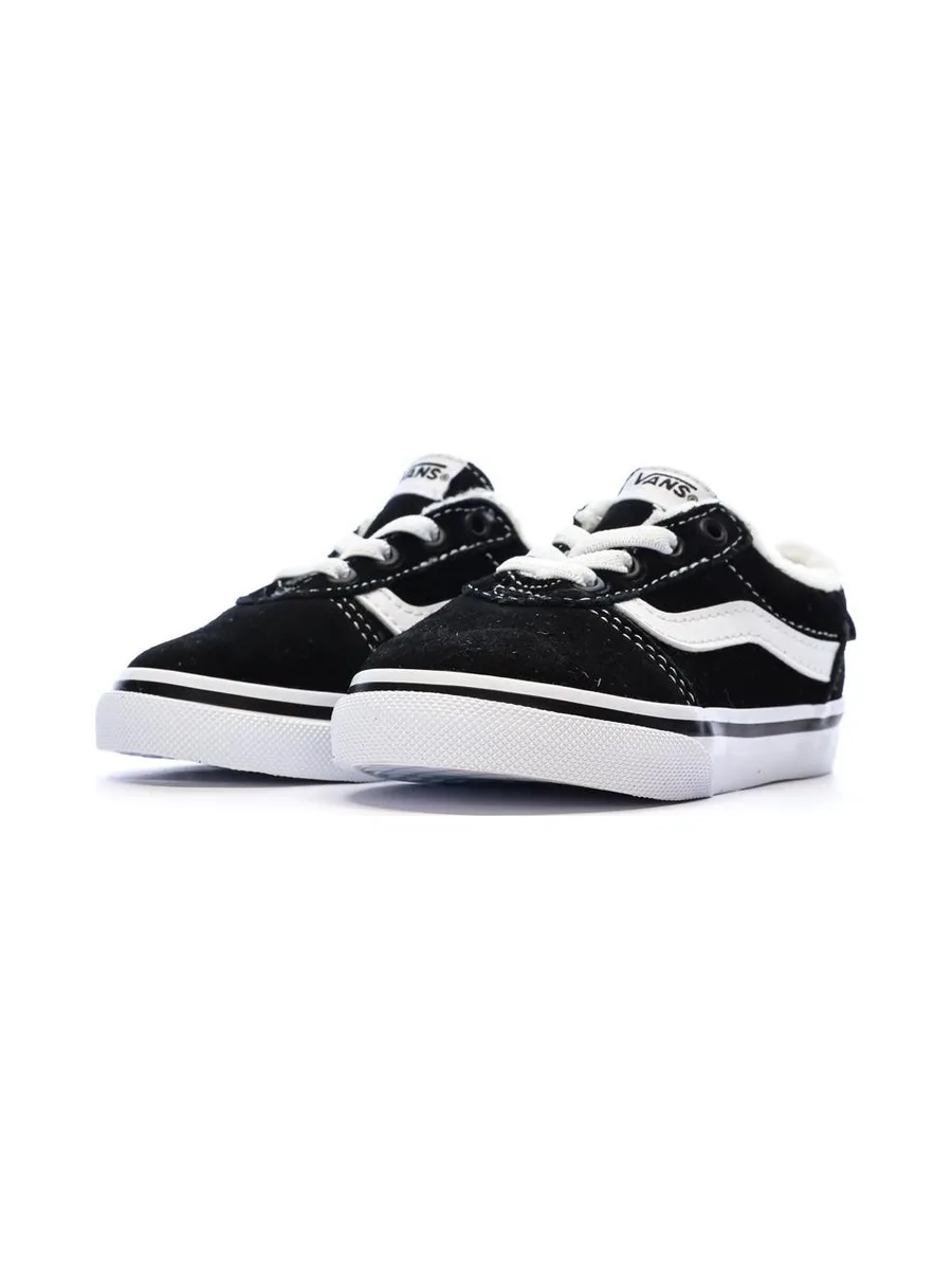 Baskets Noires/Blanches Garçon/Fille Vans Ward 7