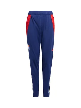 Olympique Lyonnais Pantalon fluide Bleu Garçon Adidas 24 1