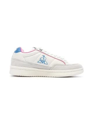 Baskets Blanches/Roses/Bleu Femme Le Coq Sportif Noah 2