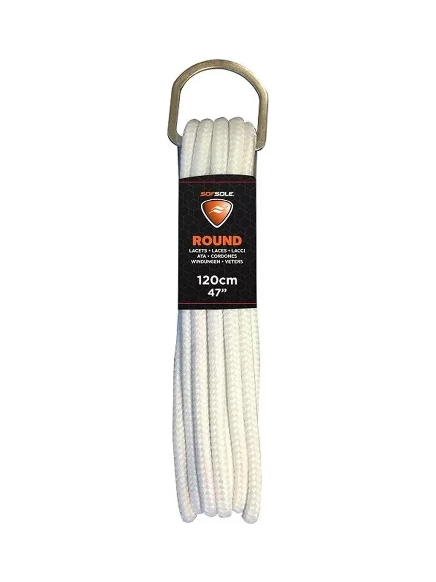 Lacets Blanc Mixte Sofsole 120cm 2