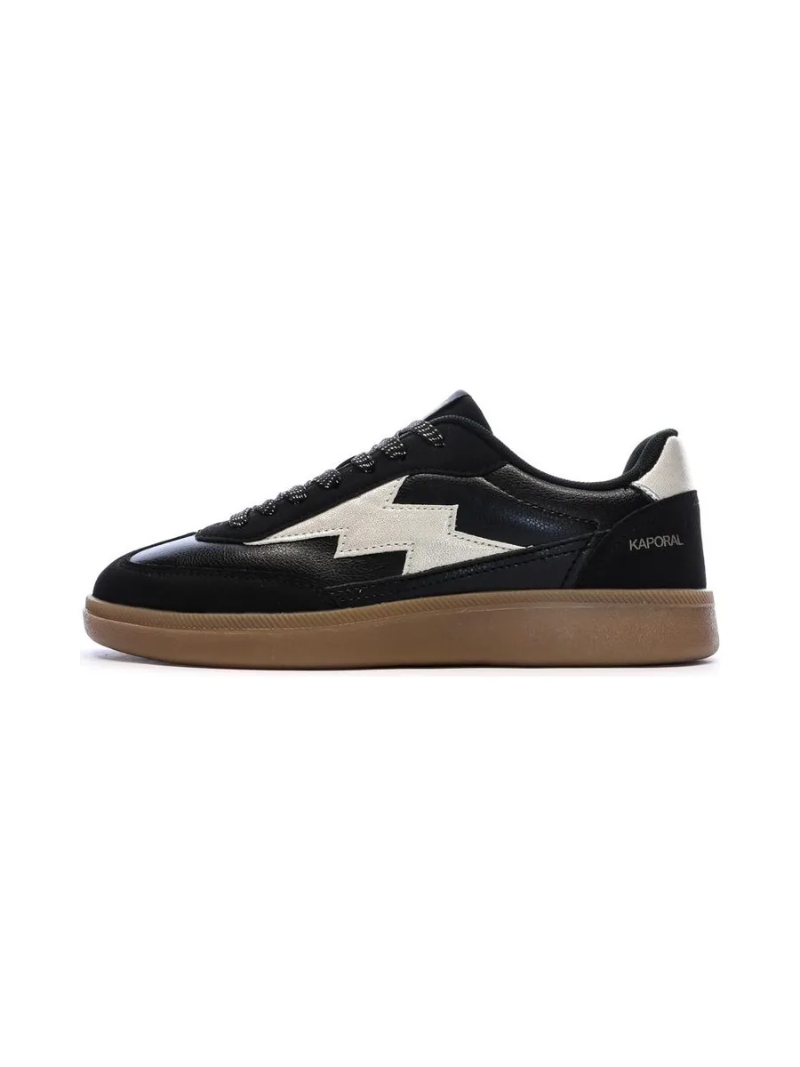 Baskets Noir Femme Kaporal Seven 2