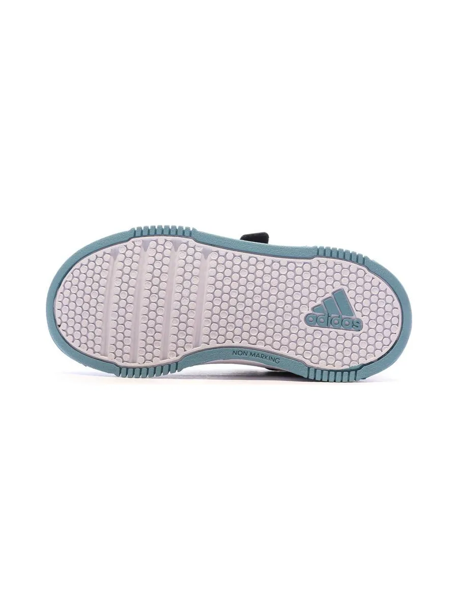 Baskets Noires/Bleu Garçon Adidas Tensaur 5