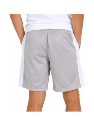 Short Gris/Blanc Garçon Champion C914SH199 2