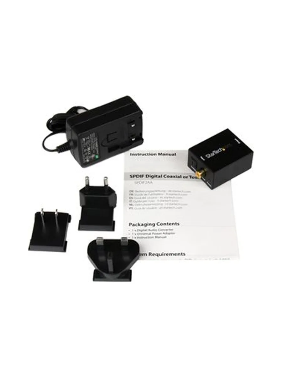 Digi Coax/Toslink to RCA Audio Converter 4
