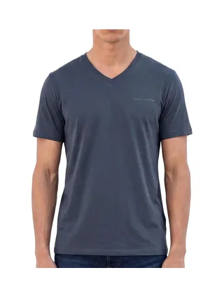 T-shirt Gris Foncé Homme Teddy Smith Tawax2 1