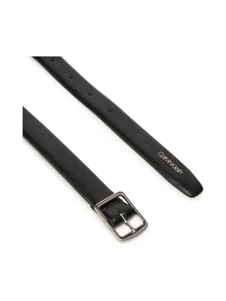Ceinture Noir Femme Calvin Klein Jeans Slim Square Buckle - T 2
