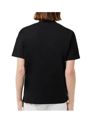 T-shirt Noir Homme Lacoste Klassiek 2