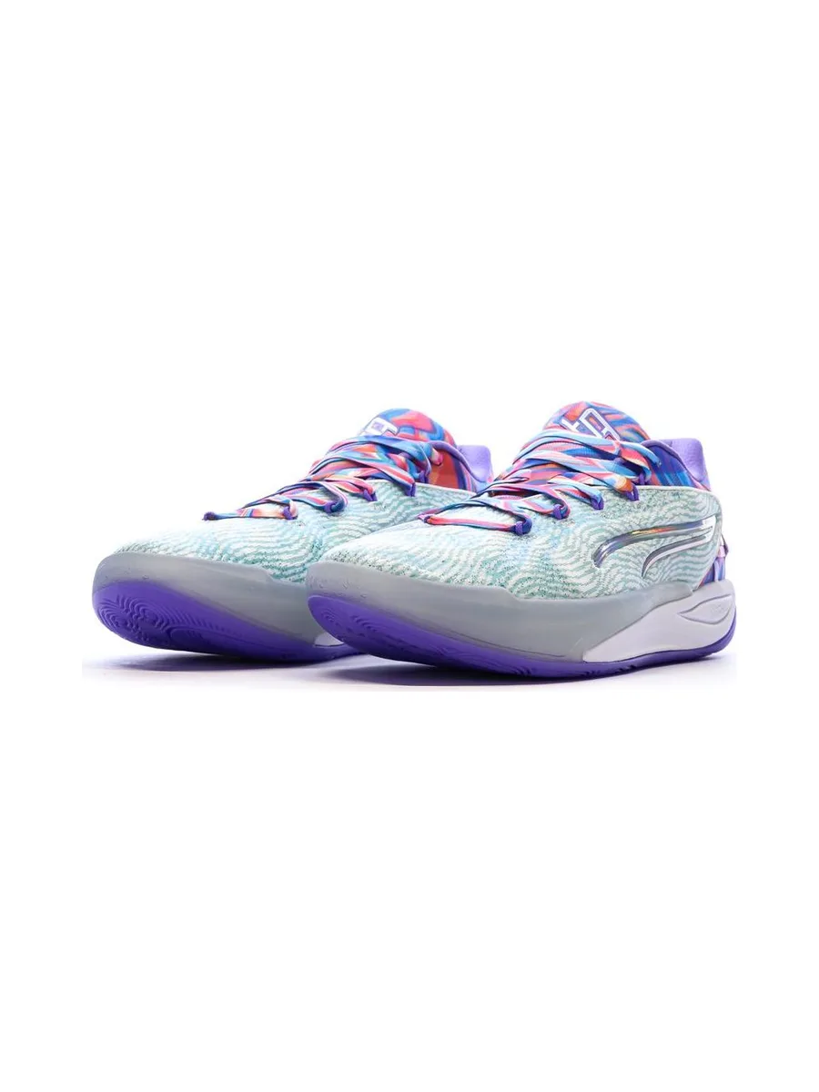 Chaussures de basketball Blanches/Bleu Homme Puma Stewie 7