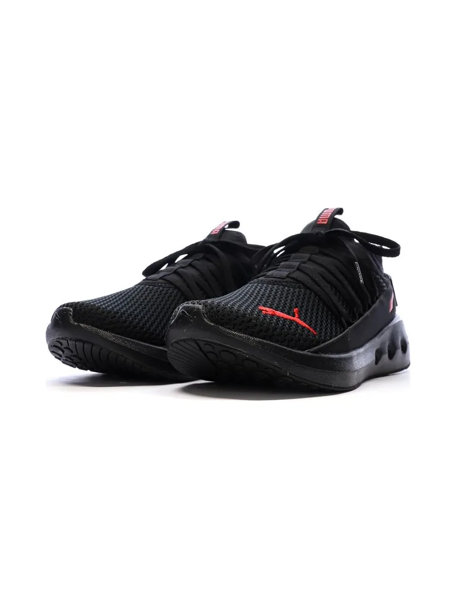 Chaussures de Sport Noir/Rouge Garçon/Homme Puma Softride Carson 7