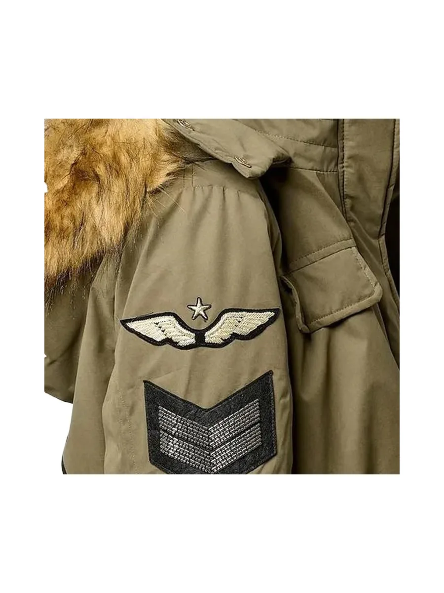Parka Kaki Femme Kaporal MANON 4